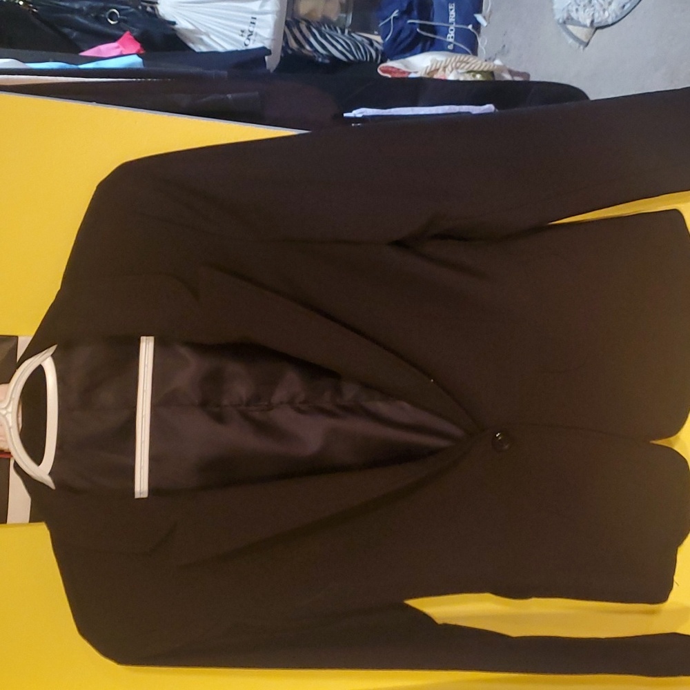 Black suit jacket